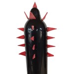 CONDOMERIE - PRESERVATIVI NOVITÃ DIPINTI A MANO CACTUS NERO XL